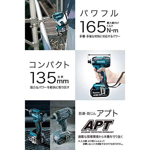 マキタ(Makita)　充電式インパクトドライバ　18V　本体のみ　TD149DZB　黒