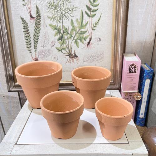 ポット　素焼鉢 KS 3号　素焼き 鉢 テラコッタ 陶器風 |  | 01