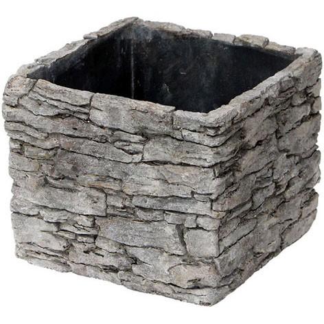 芳樹園 アシュラーポット AP-5 小端積み コバ積み ナチュラルガーデン オシャレ スタイリッシュ フォトジェニック インスタ映え | 