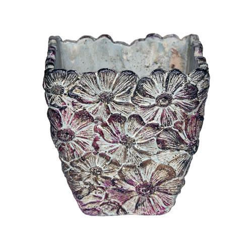 芳樹園 ペタルポット PP-3 シャビーシックなポット インスタ映え 寄せ植え 鉢 セメントポット 中国製 |  | 02