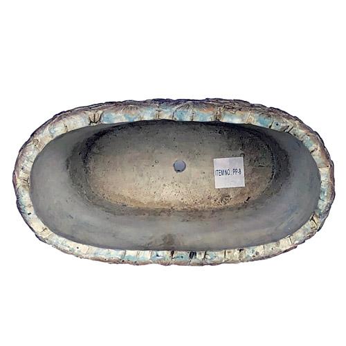 芳樹園 ペタルポット PP-8 シャビーシックなポット インスタ映え 寄せ植え 鉢 セメントポット 中国製 |  | 01