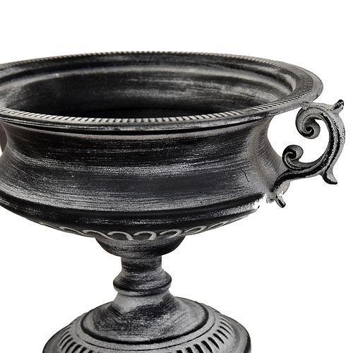 アンティーク鉢 クラシカルティン T-8　寄せ植え 寄植え プランター おしゃれ スタンドカップ ブリキ