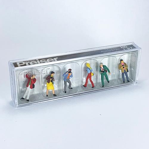 Preiser 1/87 フォトグラファー6体(10089) ミニチュア ジオラマ インスタ映え フィギュア |  | 01