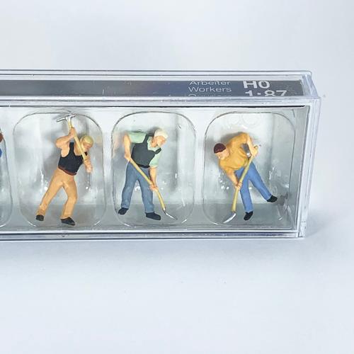 Preiser 1/87 土木作業をする人物5体(10461) ミニチュア ジオラマ インスタ映え フィギュア |  | 02