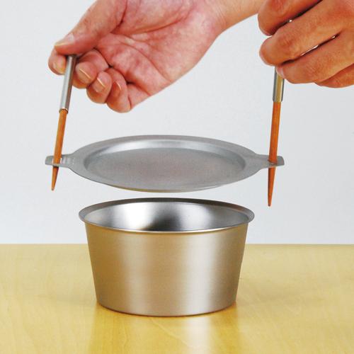 ベルモント チタンシェラカップリッド BM077 アウトドア 皿 まな板 フタ 蓋 【三条ブランド】 | belmont | 02