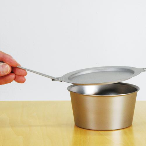 ベルモント チタンシェラカップリッド BM077 アウトドア 皿 まな板 フタ 蓋 【三条ブランド】 | belmont | 03