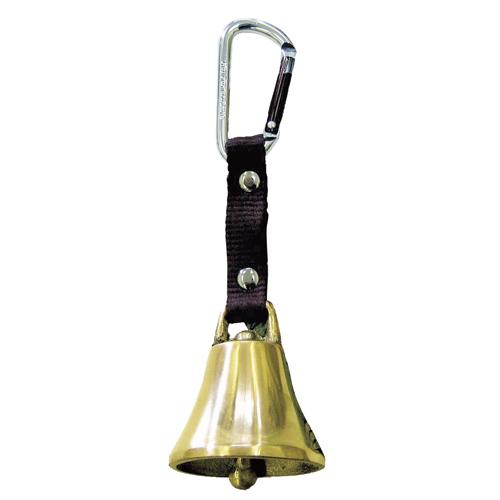 【訳あり特価】ＡＹ12 山菜採り・山歩き用熊ベル大(カラビナ付) アウトドア 山菜取り 釣り 山歩き 登山 【三条ブランド】 | 