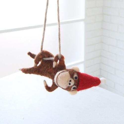 コベントガーデン ジャッグルモンキー クリスマス Xmas シンプル インテリア X'mas フェルト オーナメント | 