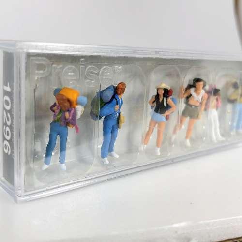 Preiser 1/87 ハイカー(10296) ミニチュア ジオラマ フィギュア |  | 01