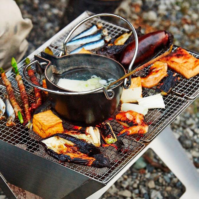 エープラス ノートブックSS BBQグリル コンパクト スタイリッシュ ポータブル | 