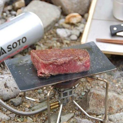 ベルモント BM-377 黒皮鉄板 登山 アウトドア キャンプ 山専ソロ鉄板 ソロキャンプ | belmont
