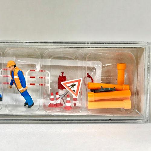 Preiser 1/87 10445 下水道作業員 ミニチュア ジオラマ フィギュア |  | 04