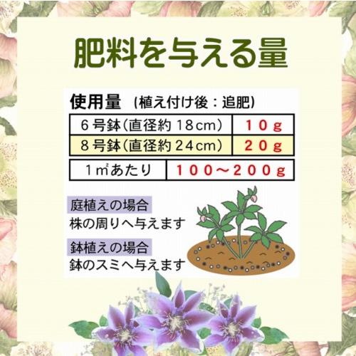 東商 クリスマスローズ・クレマチスの肥料 500g　他の宿根草にも使える 株がイキイキする 低臭 複合ミネラル入り | 東商 | 05