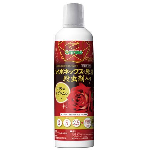 ハイポネックスジャパン 液体肥料 バラ 薔薇 殺虫効果 ２０２１年新商品 ブリリアントガーデン ハイポネックス原液殺虫剤入り ４３０ｍｌ 格安 価格でご提供いたします
