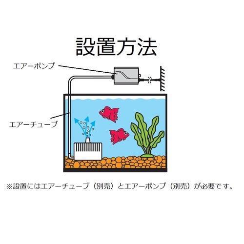GEX ロカボーイS エアリフト式 投げ込み式 水中フィルター コンパクト ロングセラー アクアリウム | GEX | 05