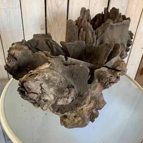 カミハタ ツリーボトムウッドXL 天然流木 タイ産 切り株 朽ち木 森レイアウト 隠れ家 アピスト | カミハタ | 02