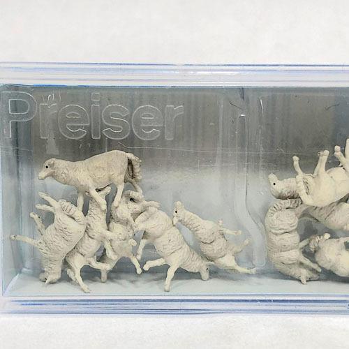 Preiser 1/89 14161 羊 セット 18体入 ミニチュア ジオラマ フィギュア |  | 01