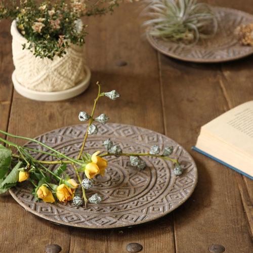 SPICE おしゃれ 受け皿 トレイ 海外インテリア風 スパイス ccgＦ1033 オリンポストレイ Lサイズ |  | 06