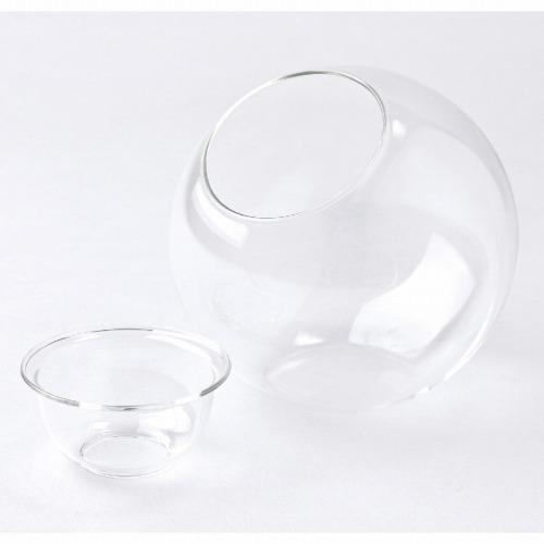 訳あり　水栽培ガラスベース クリア ラウンドドーム スパイス KEGY4080 BULB VASE 球根 水栽培 ガラス バブルベース スパイス |  | 02