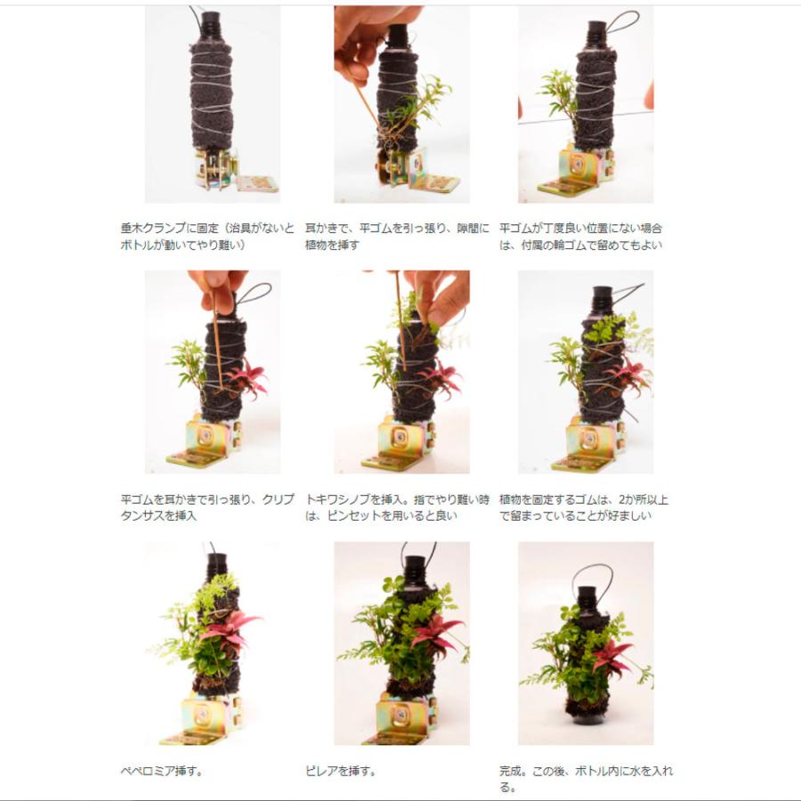 インテリア おしゃれ 新感覚水耕栽培 自動潅水植物栽培装置 吊るす ハンギング ボトルプランター ８０ｍｌ Leafs ヤフー店 通販 Yahoo ショッピング