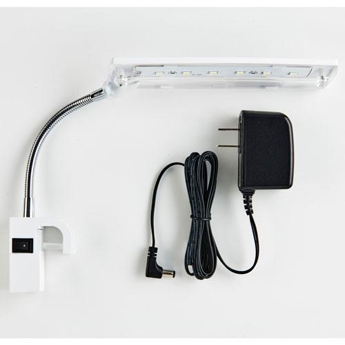 GEX クリアLED エコリオアーム パワー ホワイト アクアリウム ボトルアクア テラリウム 発光素子3つ 照明角度120度 | GEX | 02