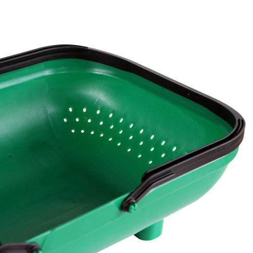 コランダートラッグ　コランダートラッグ　G184　ガーデニングトラッグ リサイクルプラスチック製トレイ 水抜き穴付き ガーデンバスケット |  | 07