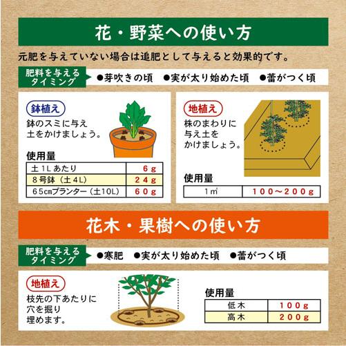 有機肥料　バットグアノ 700g 東商　バットグァノ 元肥 顆粒 固形 天然成分 自然発酵 花 実 収穫量 アップ | 東商 | 04