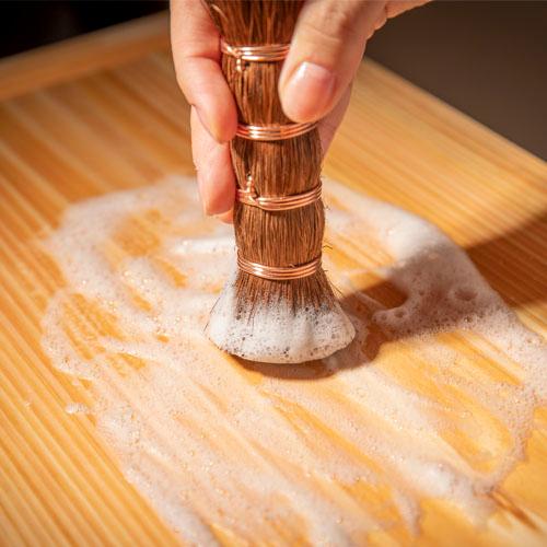 ブラシ 深海産業　棕櫚 キッチンブラシ ロング(国産)　KT-002 洗い物 掃除 キッチン 台所 |  | 04