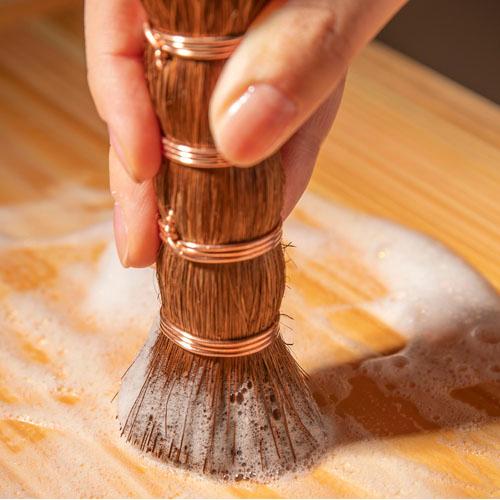 ブラシ 深海産業　棕櫚 キッチンブラシ ロング(国産)　KT-002 洗い物 掃除 キッチン 台所 |  | 05