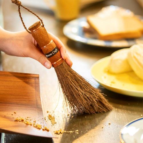 手箒 深海産業　国産棕櫚 手箒　SYT-001 掃除 ハンディ ホコリ 隙間 | 