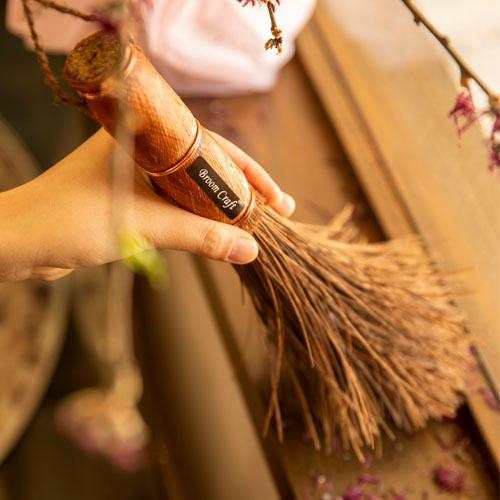 手箒 深海産業　国産シダ 手箒　STD-001 掃除 ハンディ ホコリ 隙間 |  | 01