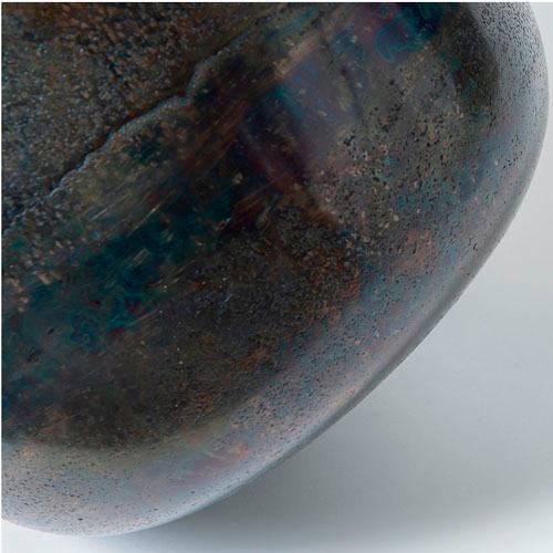 鉢カバー　AM5ベースBK H19 3U00055BK　ポットカバー オシャレ カッコイイ インテリア |  | 03