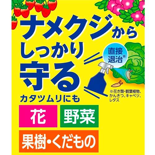 ナメクジ　住友 ナメトックススプレー 1000ml　駆除 不快害虫 殺虫 効果持続 | KINCHO園芸 | 03