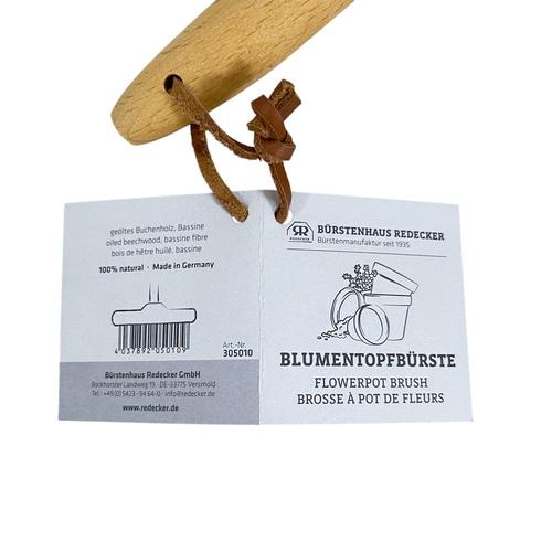 ブラシ　ガーデンポットブラシ　DoLABO 45155 Redecker　鉢　プランター ガーデニング 園芸 洗う |  | 02