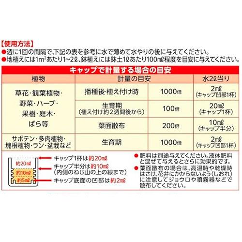 エックスエナジー X-ENERGY 600ml　住友化学園芸 活力液 植物覚醒 バイオスティミュラント 2025新商品 |  | 09