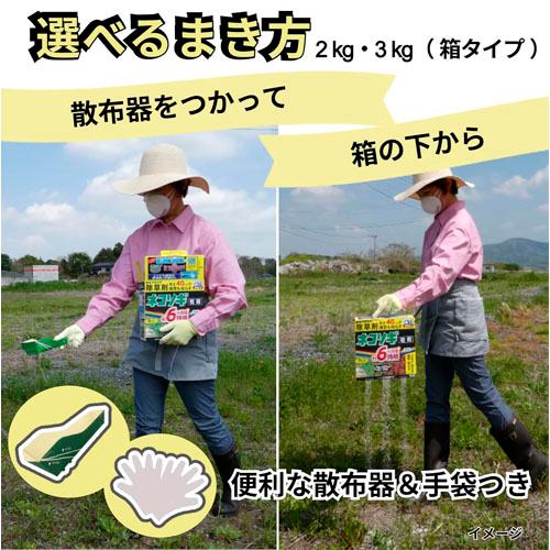 除草剤　レインボー ネコソギブロックV粒剤 3Kg　雑草 枯らす スギナ 長期間 |  | 05
