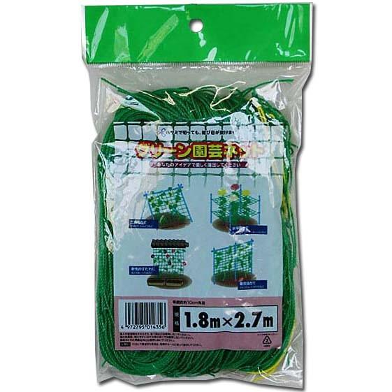 つるもの 緑のカーテン 朝顔 グリーン園芸ネット 1 8 2 7ｍ クラーク １個