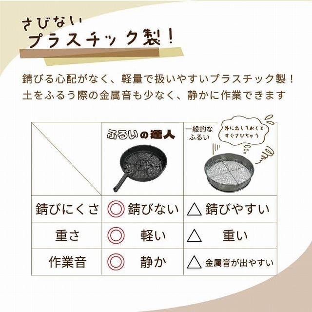 第一ビニール DAIM ふるいの達人 φ30cm　プラスチック製 軽い サビない 目が詰まりにくい 細め 粗め 2WAY ガーデニング カーメン君 |  | 04