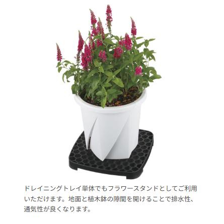 大和プラスチック ドレイニングトレイ 23型 ブラック 園芸トレイ ガーデニングトレイ 排水トレイ |  | 01
