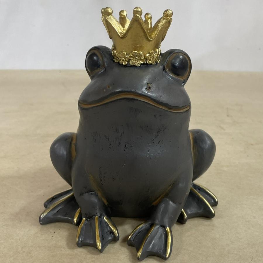 野川 15770 かえる(クラウン) カエル 置物 かわいい |  | 01