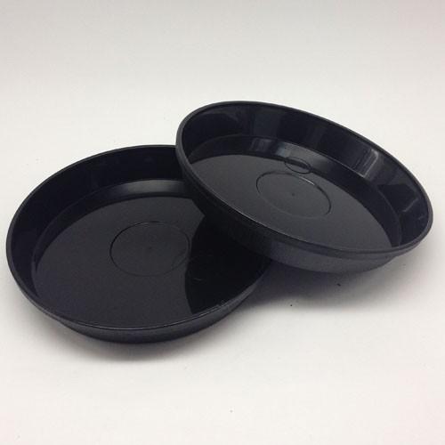 大和プラスチック販売 鉢皿サルーン ブラック 4号 【2個までメール便】 プレート ブラック ガーデニング | 大和プラスチック