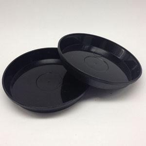 大和プラスチック販売 鉢皿サルーン ブラック 7号 プレート ブラック ガーデニング | 大和プラスチック