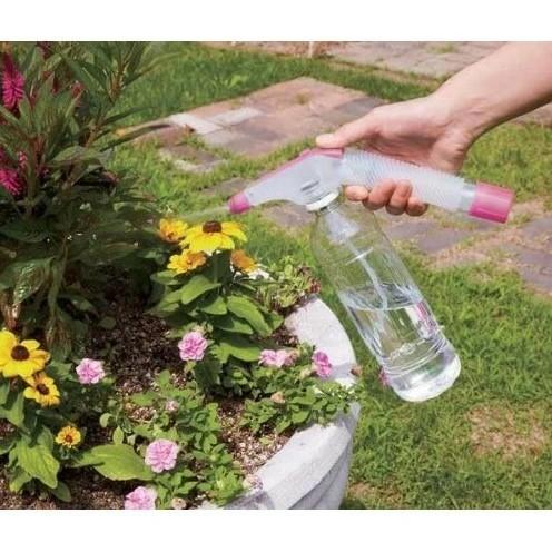 富士商 ペットボトル専用加圧式スプレーノズル パステルピンク 掃除 |  | 01