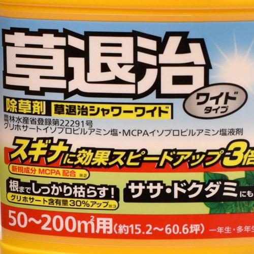 住友化学園芸 草退治シャワーワイド 2L 除草剤 簡単 スギナ 即効 | KINCHO園芸 | 03