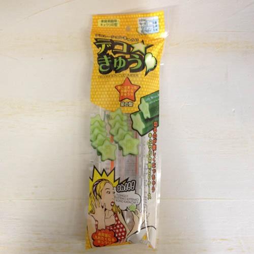 デコきゅう 1本パック 星 きゅうりの型 お弁当 ユニーク かわいい | 