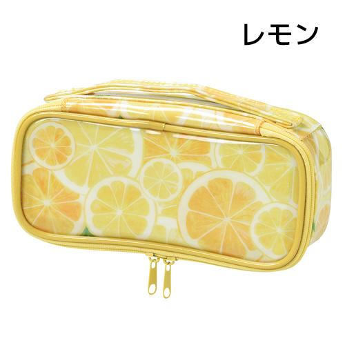 訳あり】セトクラフト フルーツ柄ポーチ スイカ レモン オレンジ