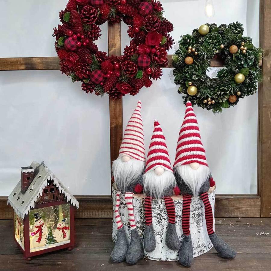 クリスマス Xmas X Mas 北欧 妖精 かわいい 人形 トムテ 足長 紅石 S Leafs ヤフー店 通販 Yahoo ショッピング