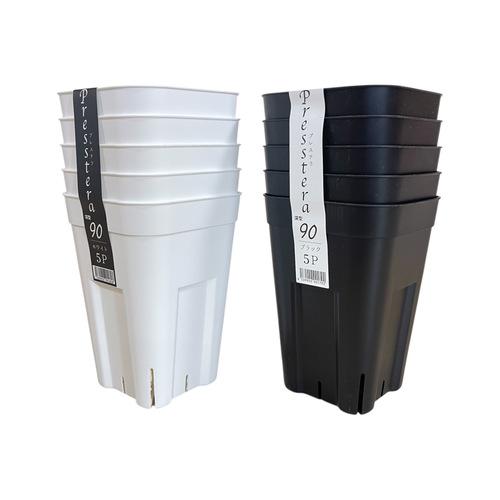 育苗　プレステラ 深型90型 5個組　ポット　鉢 種まき 種蒔き アガベ |  | 01