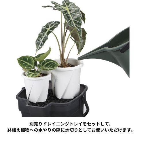 大和プラスチック BUCKETエンジョイ 10型 モスグリーン/サンドブラウン