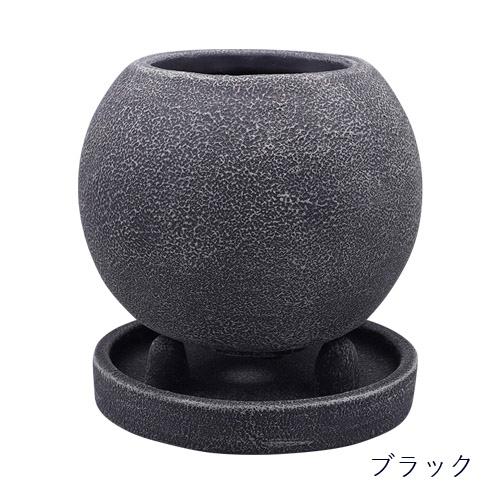 ポット　デルキ KL54 Sサイズ　リベルタポットB　鉢 シンプル オシャレ ソーサー付き |  | 05